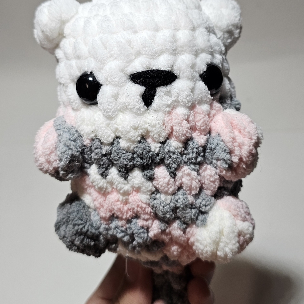 Handmade Amigurumi Crochet Otter Plushie